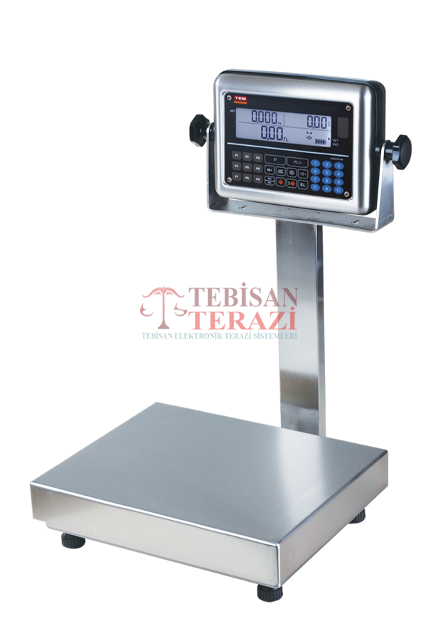 TEM TEB 30KG 1GR PASLANMAZ TERAZİ 28x35 CM