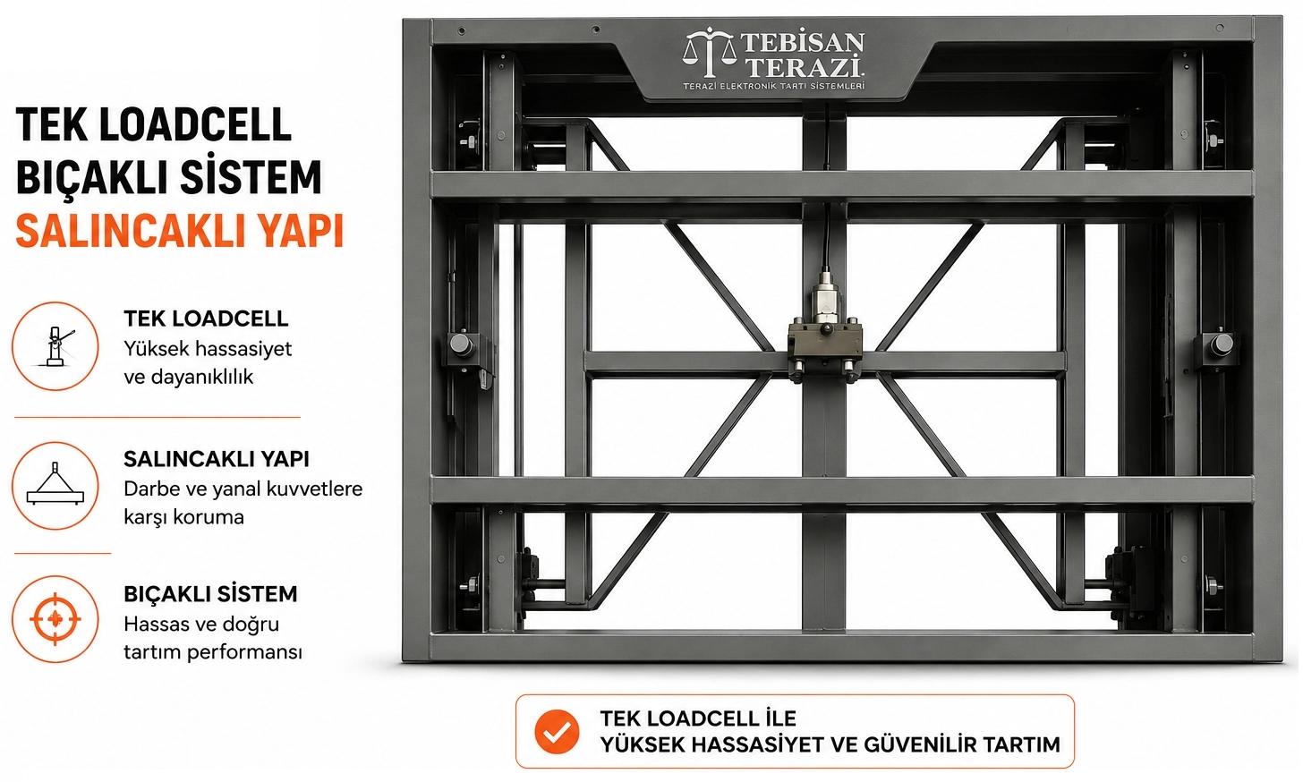 TEM AHT 1500KGx500GR 100x120 AĞIR HİZMET TİPİ BASKÜL