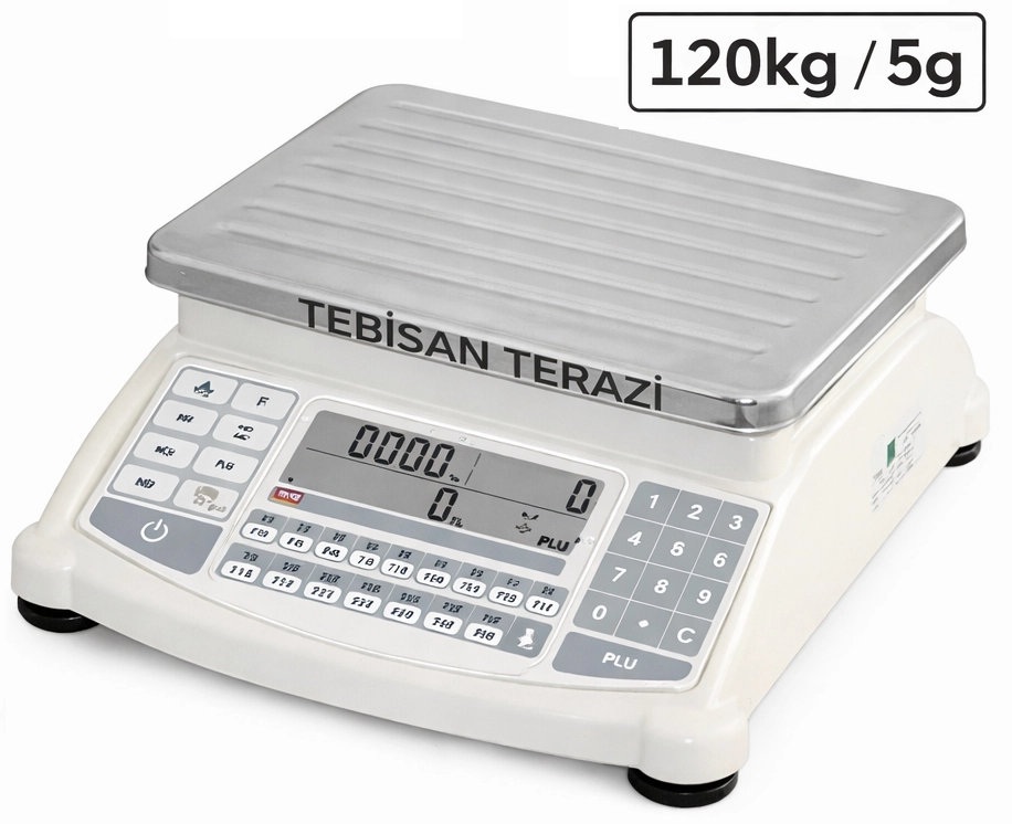 TEM ATA SC 120KG 5GR SAYICI TERAZİSİ