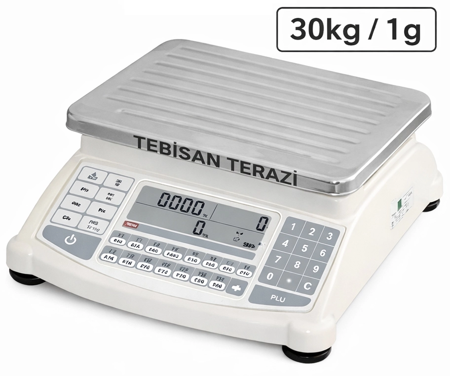 TEM ATA SC 30KG 1GR SAYICI TERAZİSİ