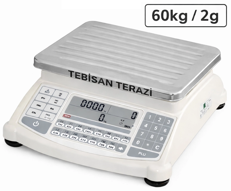 TEM ATA SC 60KG 2GR SAYICI TERAZİSİ