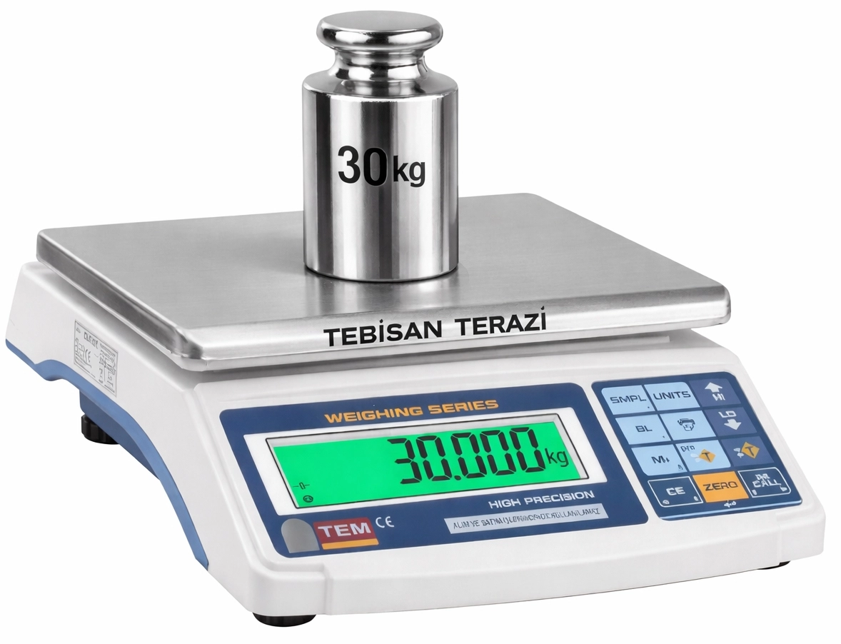 TEM AWS 30KG 0,1GR TARTIM TERAZİSİ