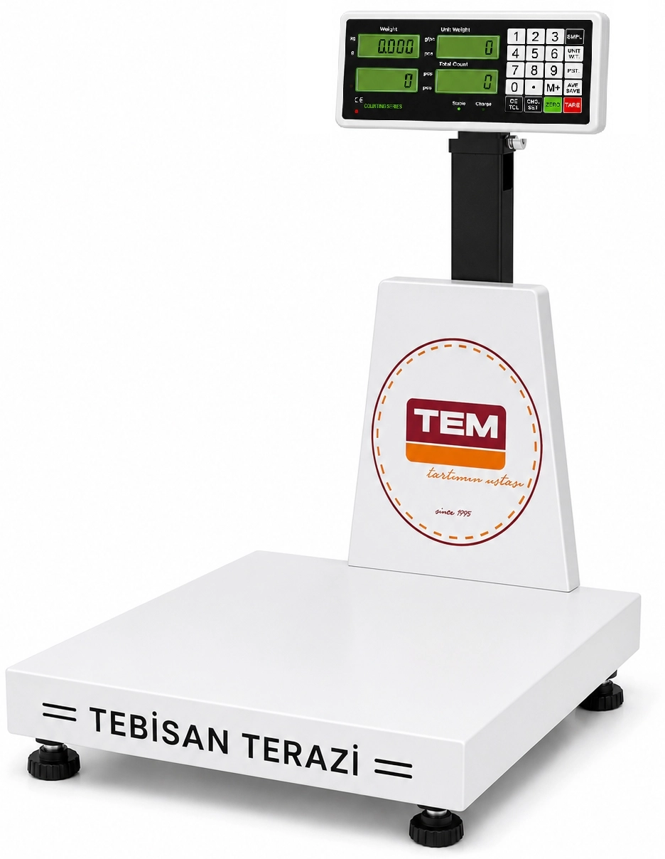 TEM BXK 500KG 10GR SAYICI BASKÜL 60x70 CM