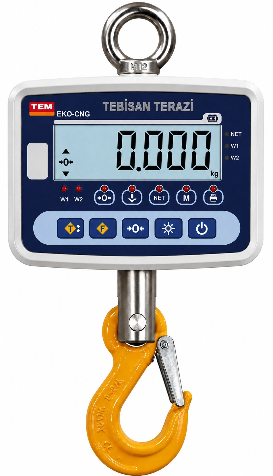 TEM ÇENGEL BASKÜLÜ 300KG 100GR TARTIM EKO