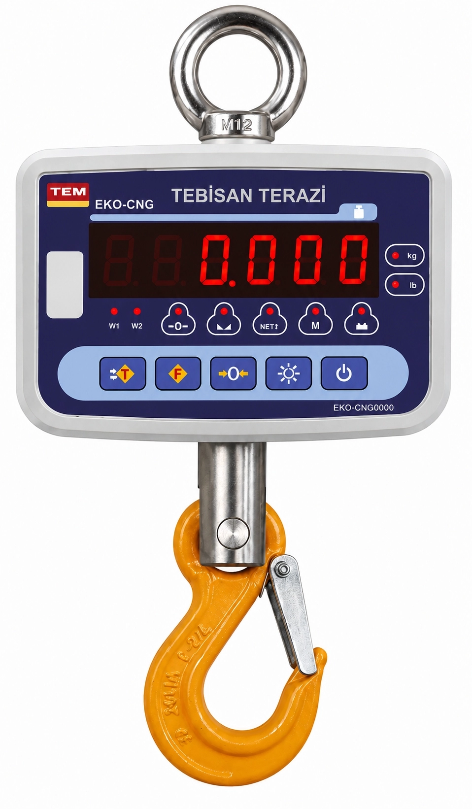 TEM ÇENGEL BASKÜLÜ 300KG 100GR TARTIM EKO