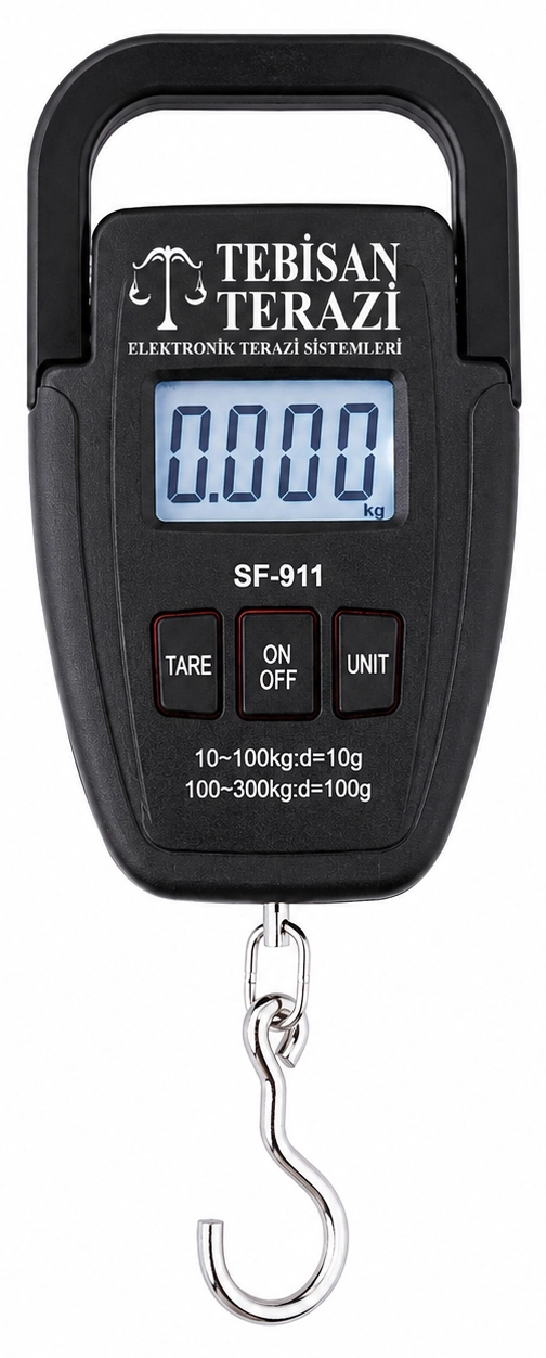 TEM ÇENGEL BASKÜLÜ 50KG 10GR TARTIM SF-911