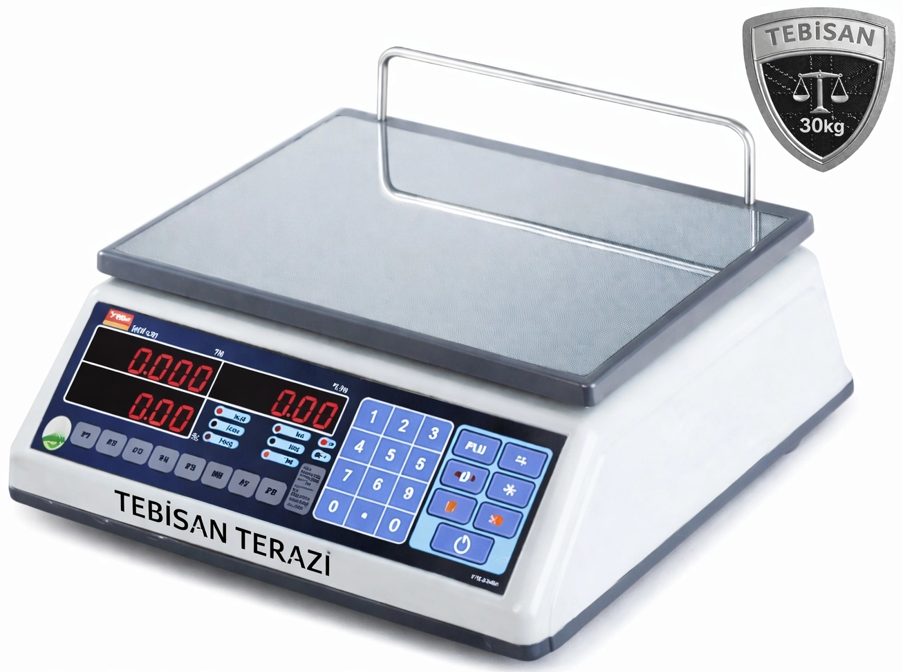 TEM EGE 30KG 5/10GR FİYAT HESAPLAMALI TERAZİ