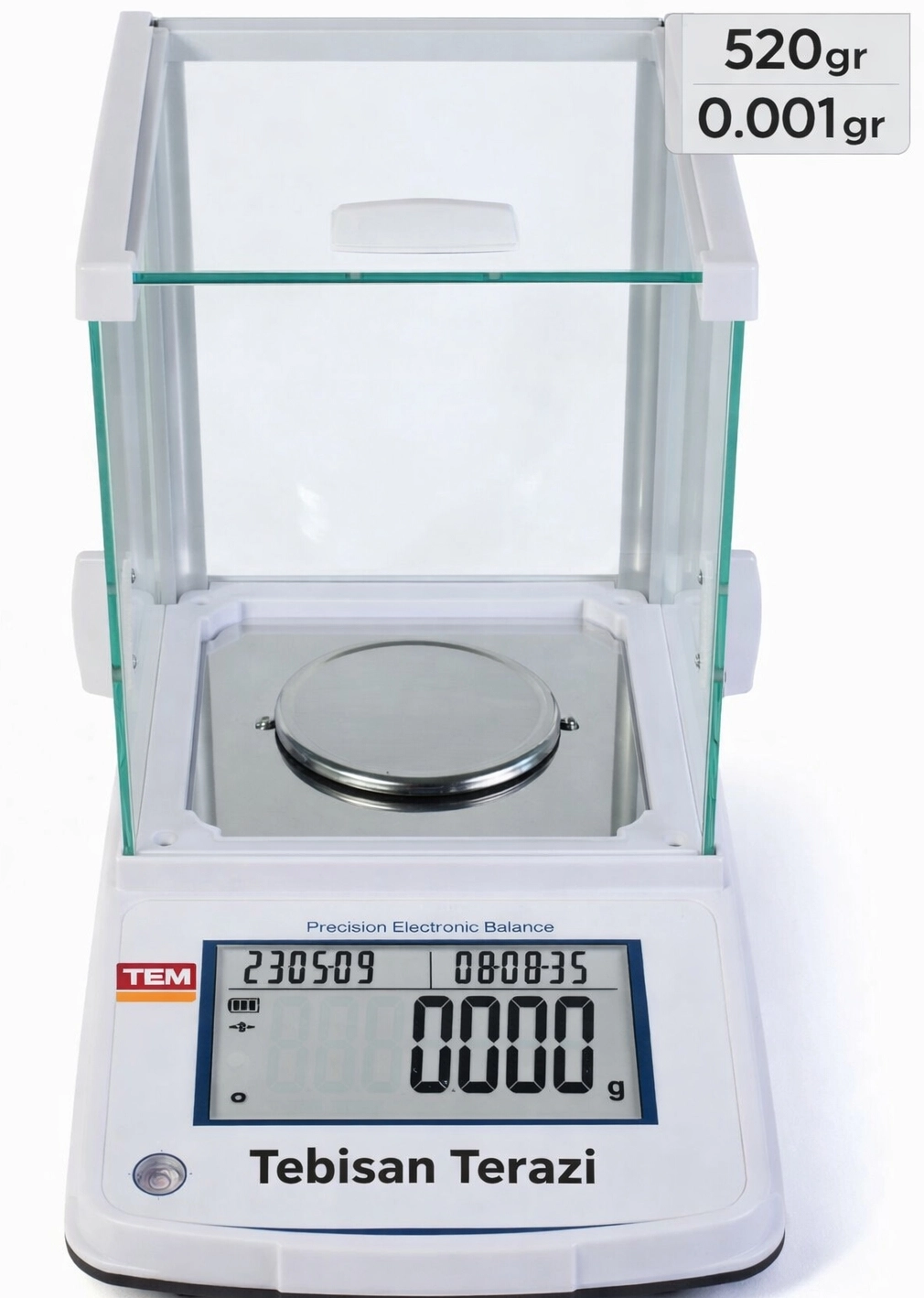 TEM IBM-520 520GR 0,001GR ANALİTİK HASSAS TERAZİ