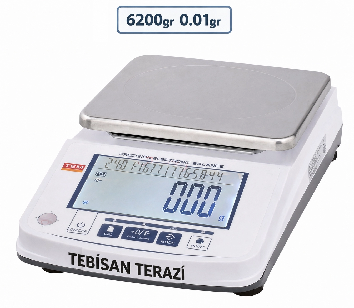 TEM IBM-6200 6200GR 0,01GR HASSAS TERAZİ