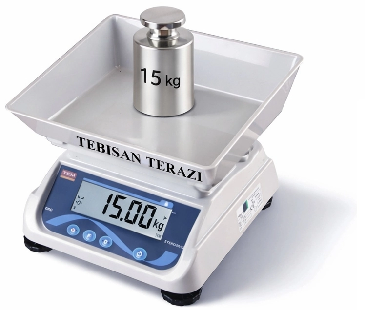 TEM EKO15 15KG 0,5GR TARTIM TERAZİSİ