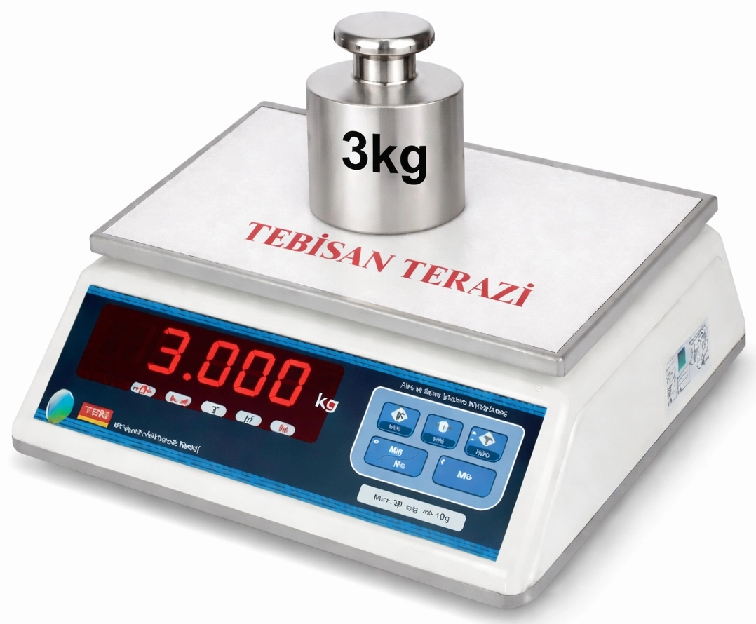 TEM NT3 3KG 0,1GR TARTIM TERAZİSİ