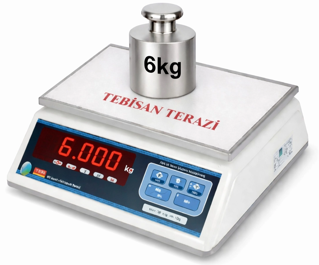 TEM NT6 6KG 0,2GR TARTIM TERAZİSİ