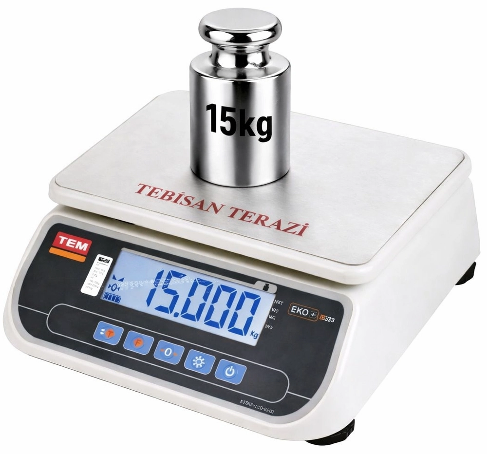 TEM SRP15 15KG 0,5GR TARTIM TERAZİSİ