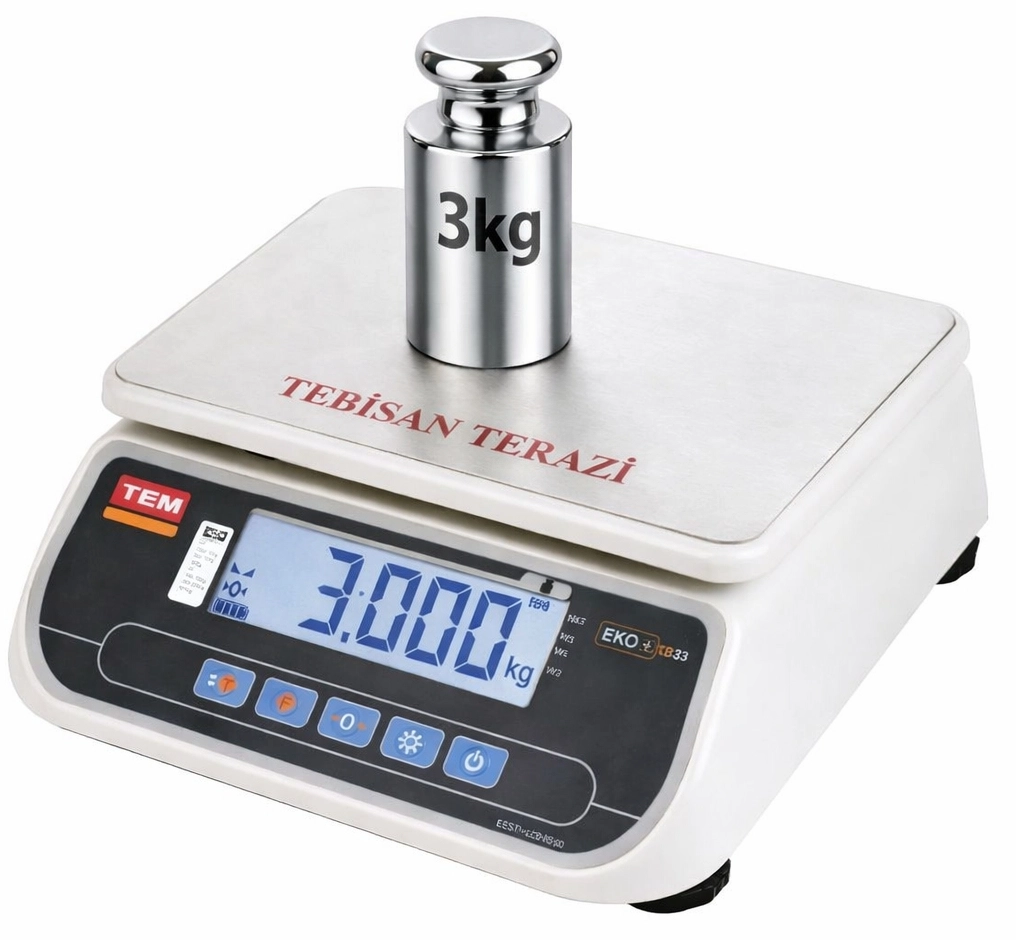 TEM SRP3 3KG 0,1GR TARTIM TERAZİSİ