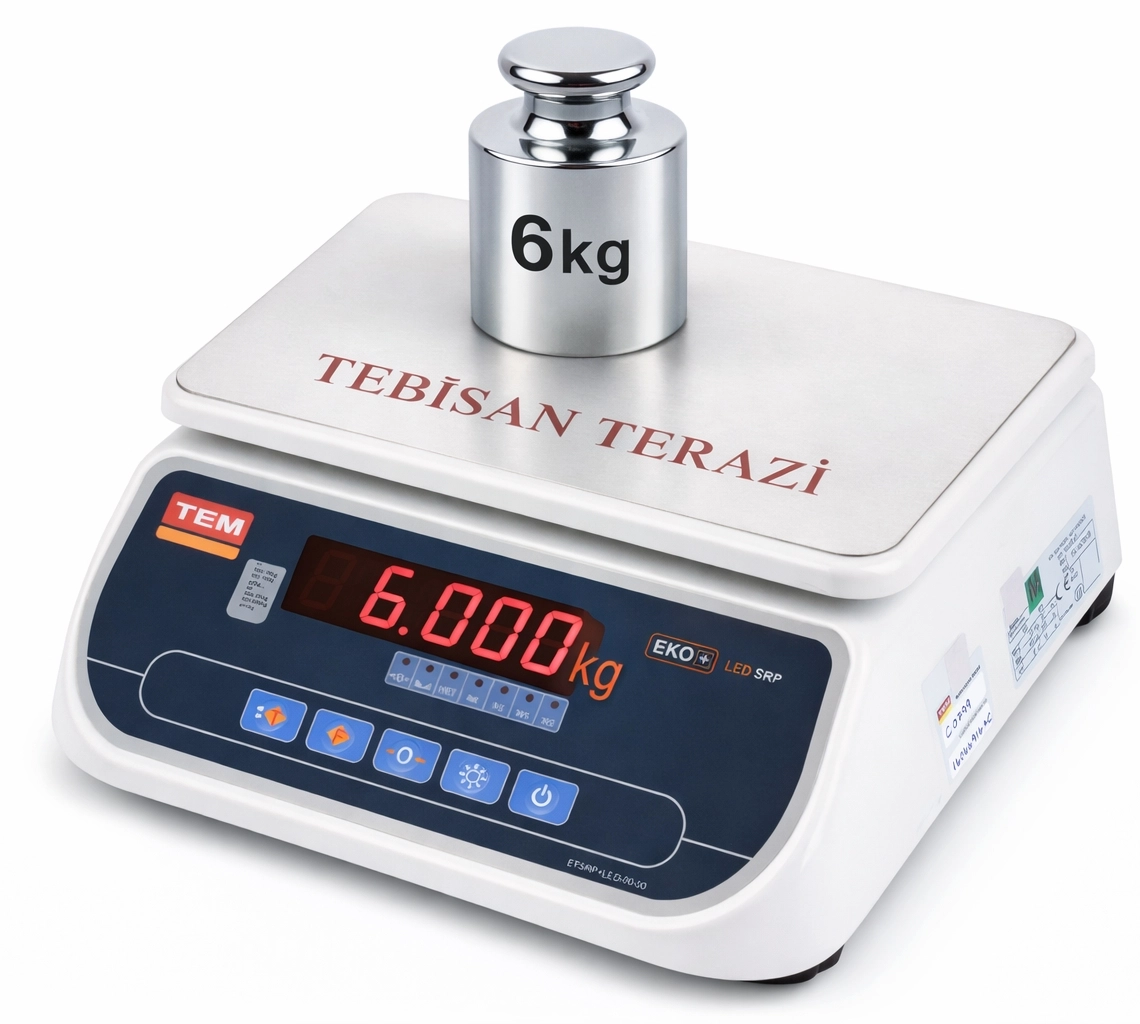 TEM SRP6 6KG 0,2GR TARTIM TERAZİSİ