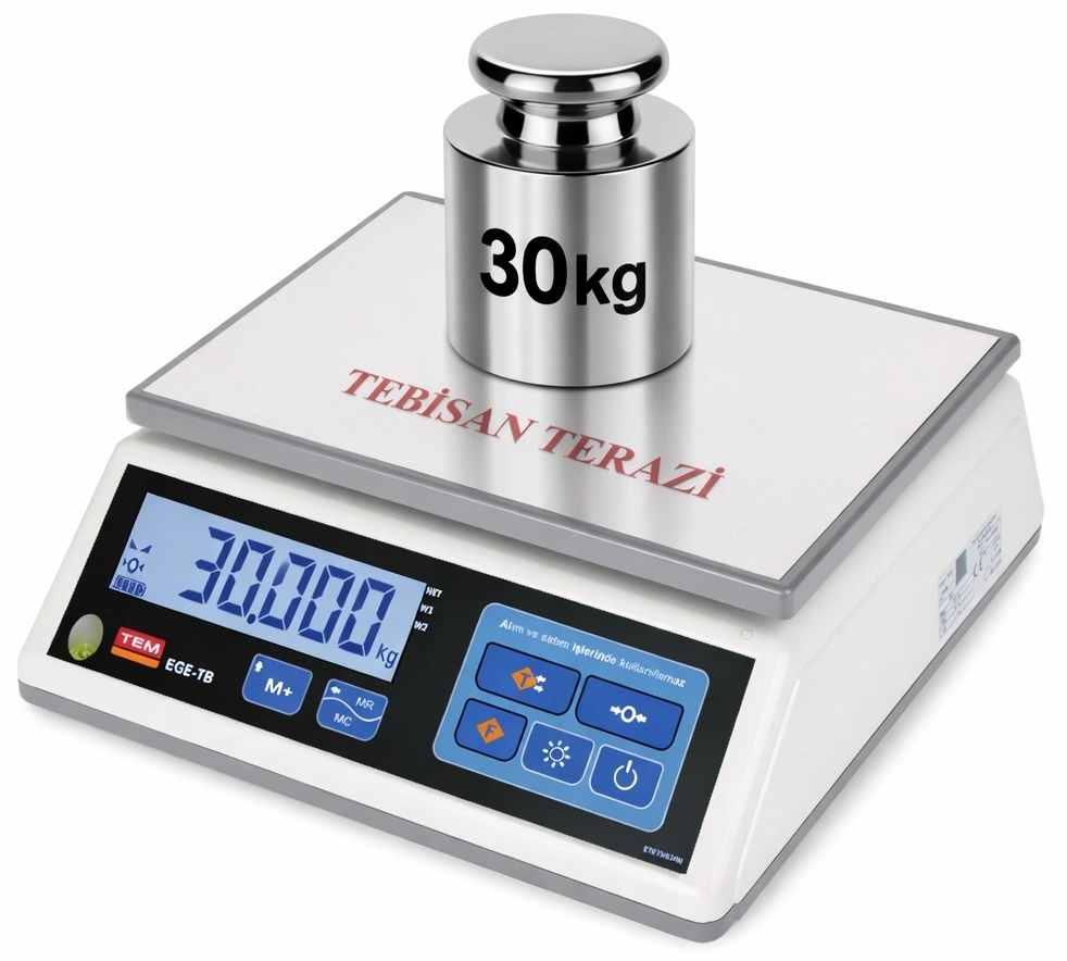 TEM TB30 30KG 1GR TARTIM TERAZİSİ