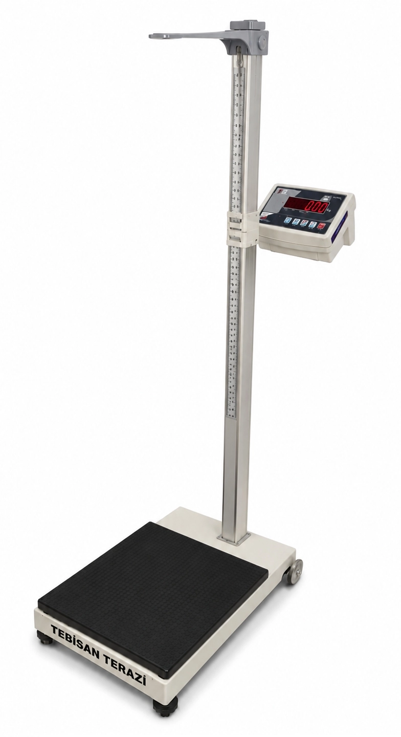 TESS KİLO BOY ÖLÇER BASKÜL 300KG 50GR 35x40 TARTIM RP