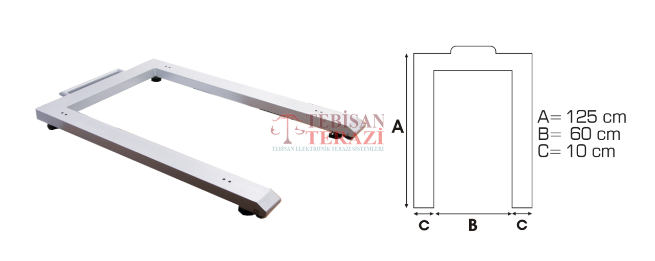 U TİPİ BASKÜL TEM MLB 1500KGx500GR 80x125