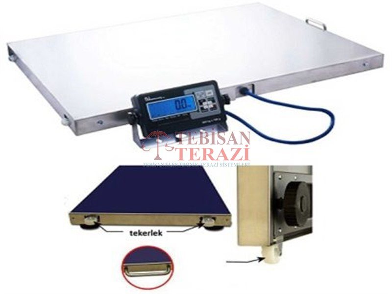 DİKOMSAN VETERİNER BASKÜLÜ 300KG 100GR 80x120 TARTIM V-RAW