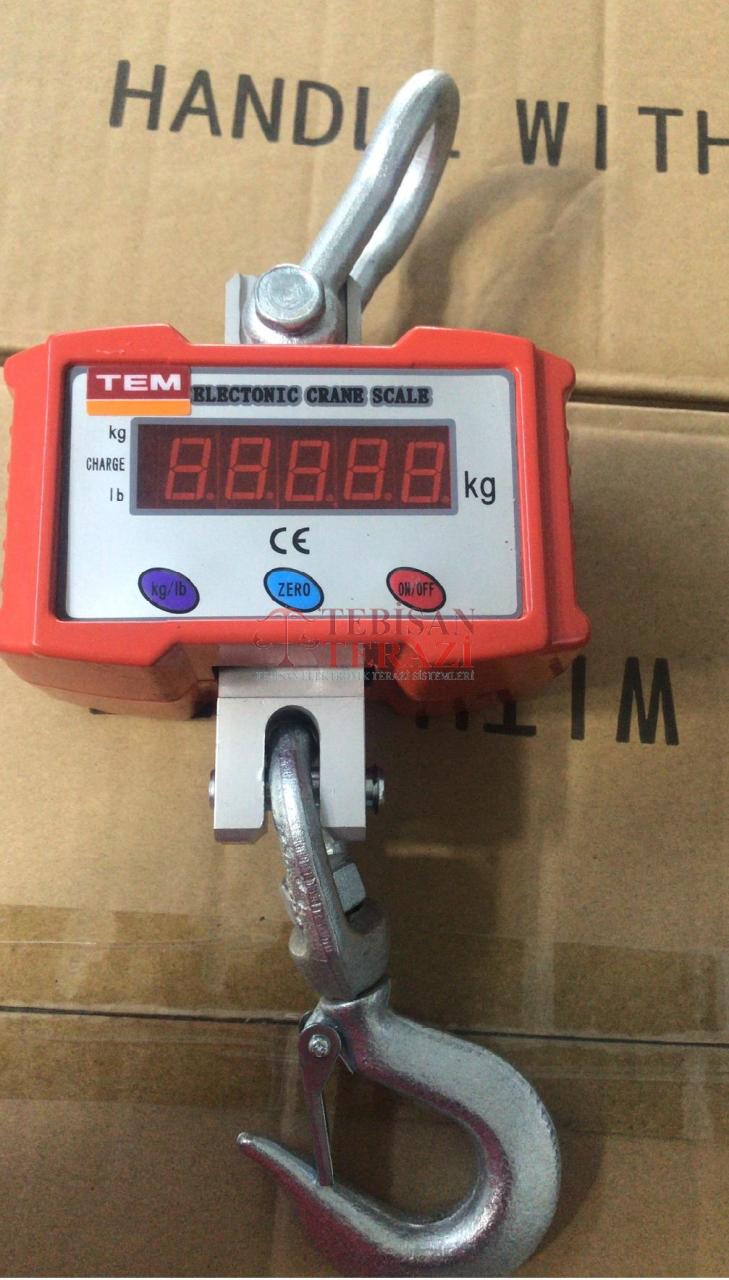 TEM ÇENGEL BASKÜLÜ 500KG 200GR TARTIM CSH